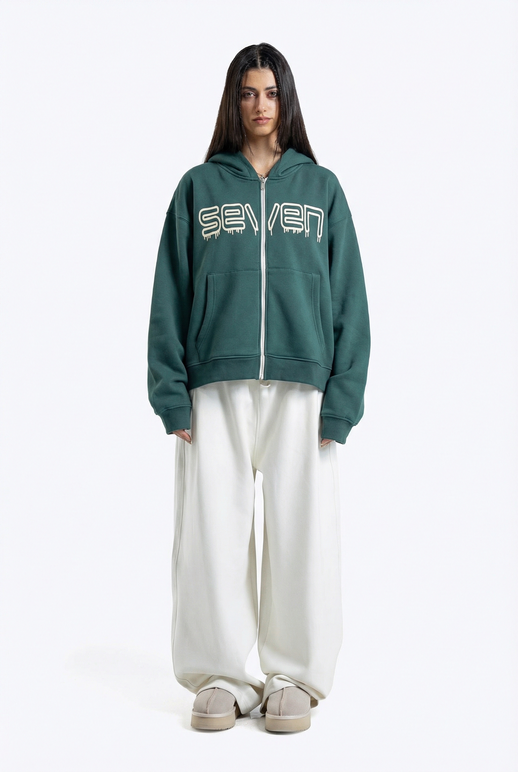 embroidered sweatshirt