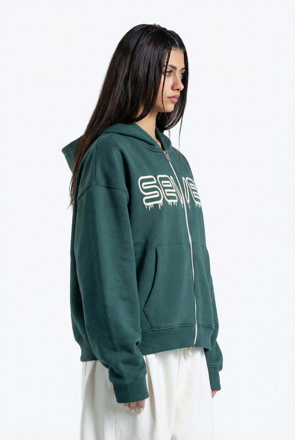 embroidered sweatshirt