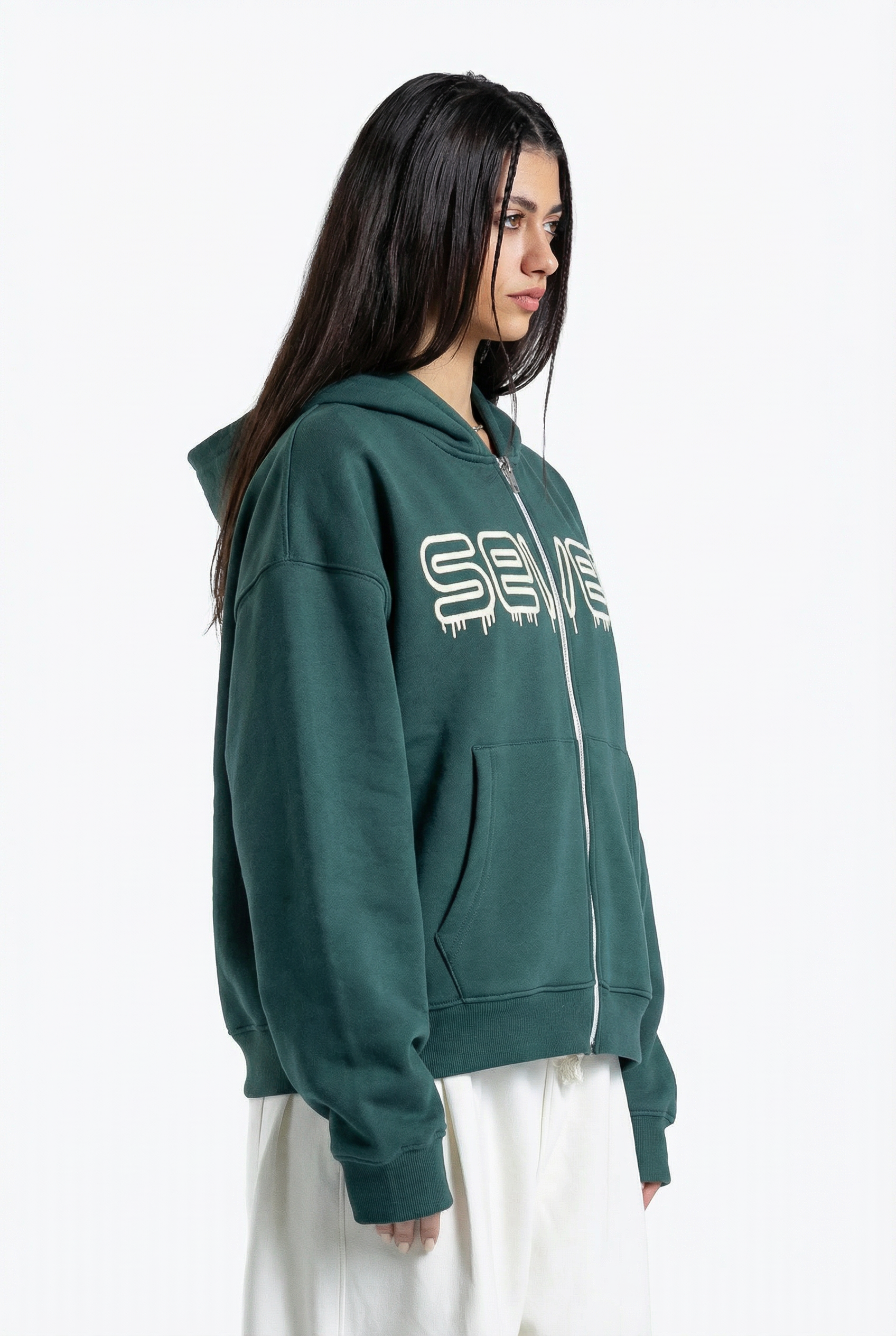 embroidered sweatshirt