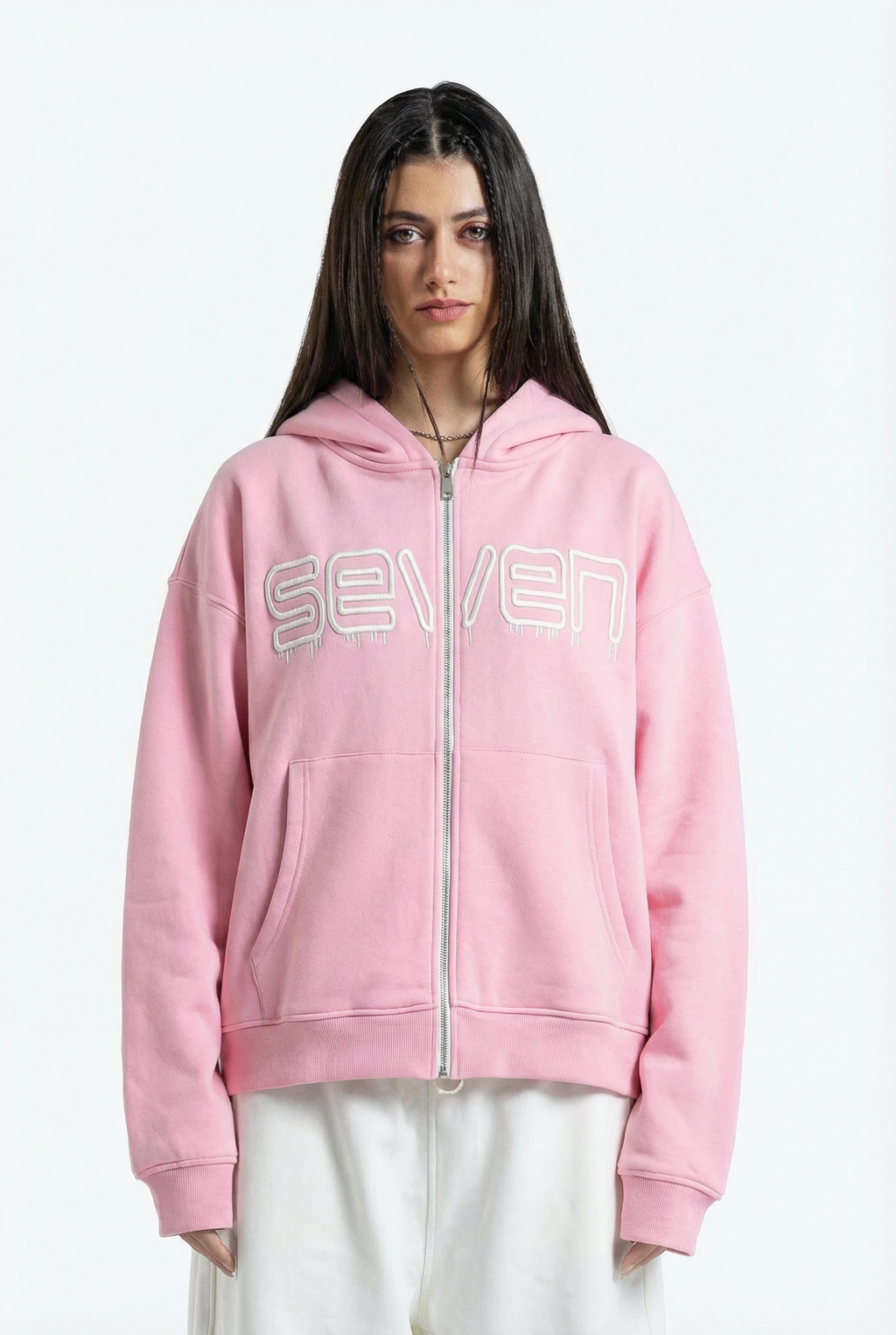 embroidered sweatshirt