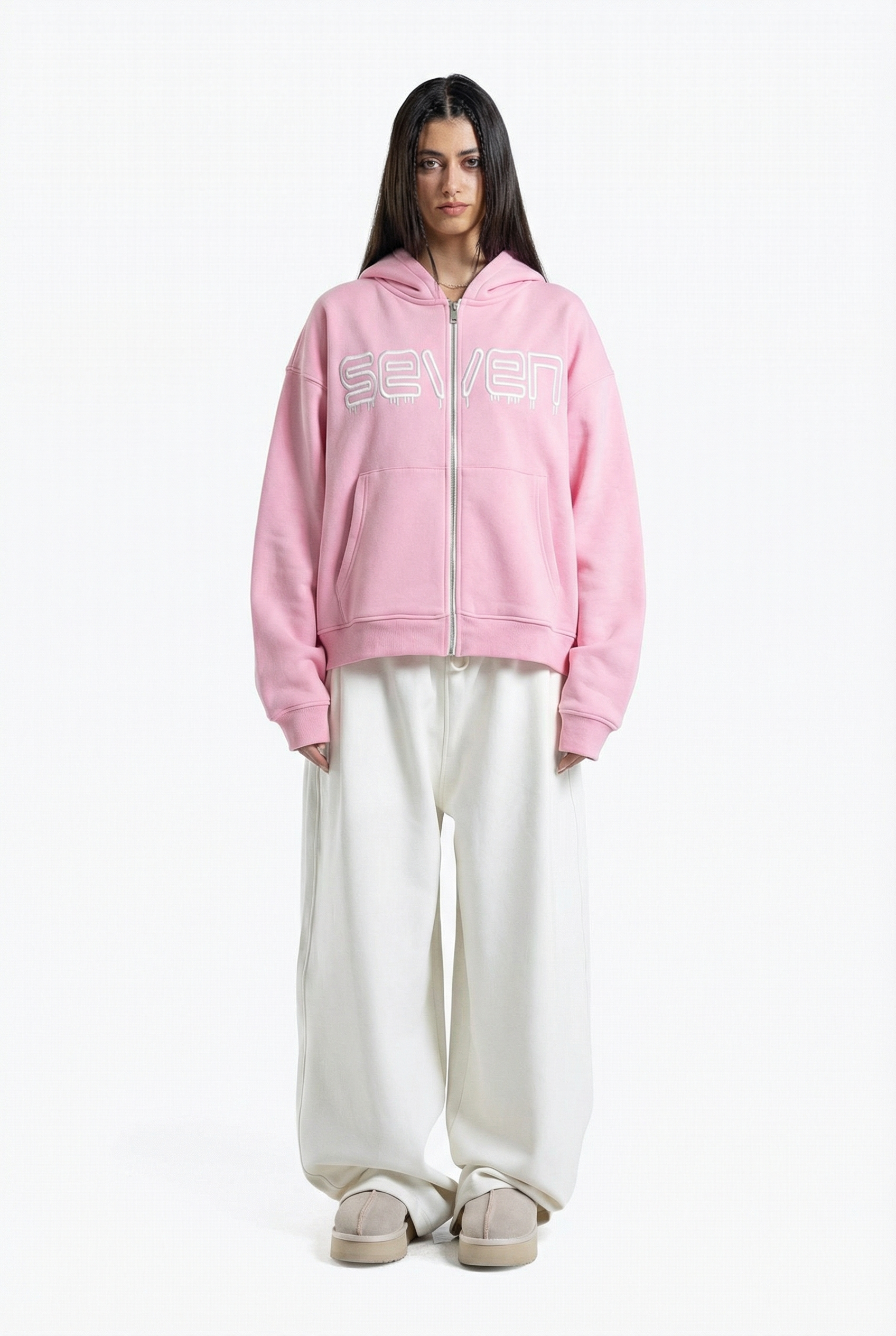 embroidered sweatshirt