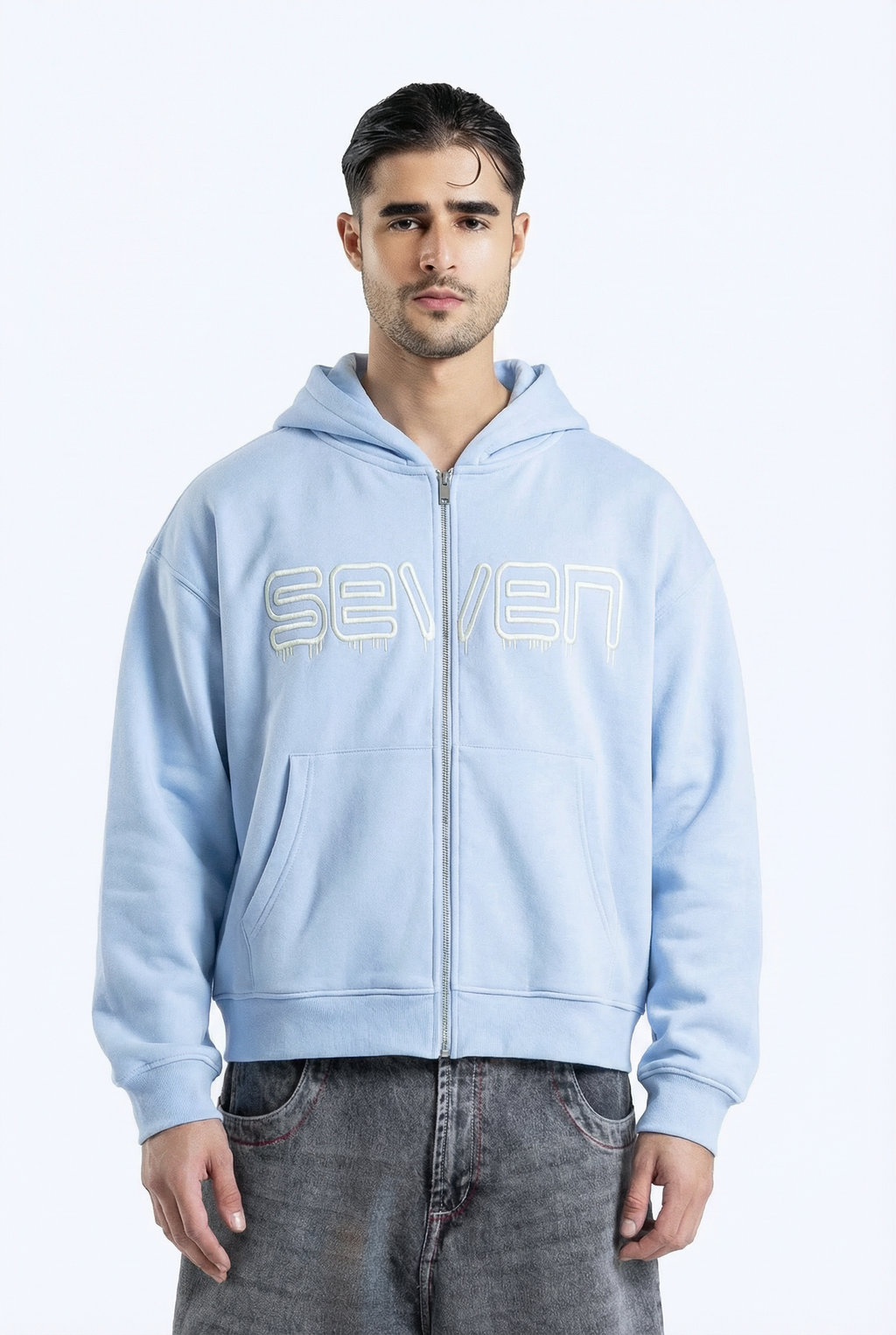 embroidered sweatshirt