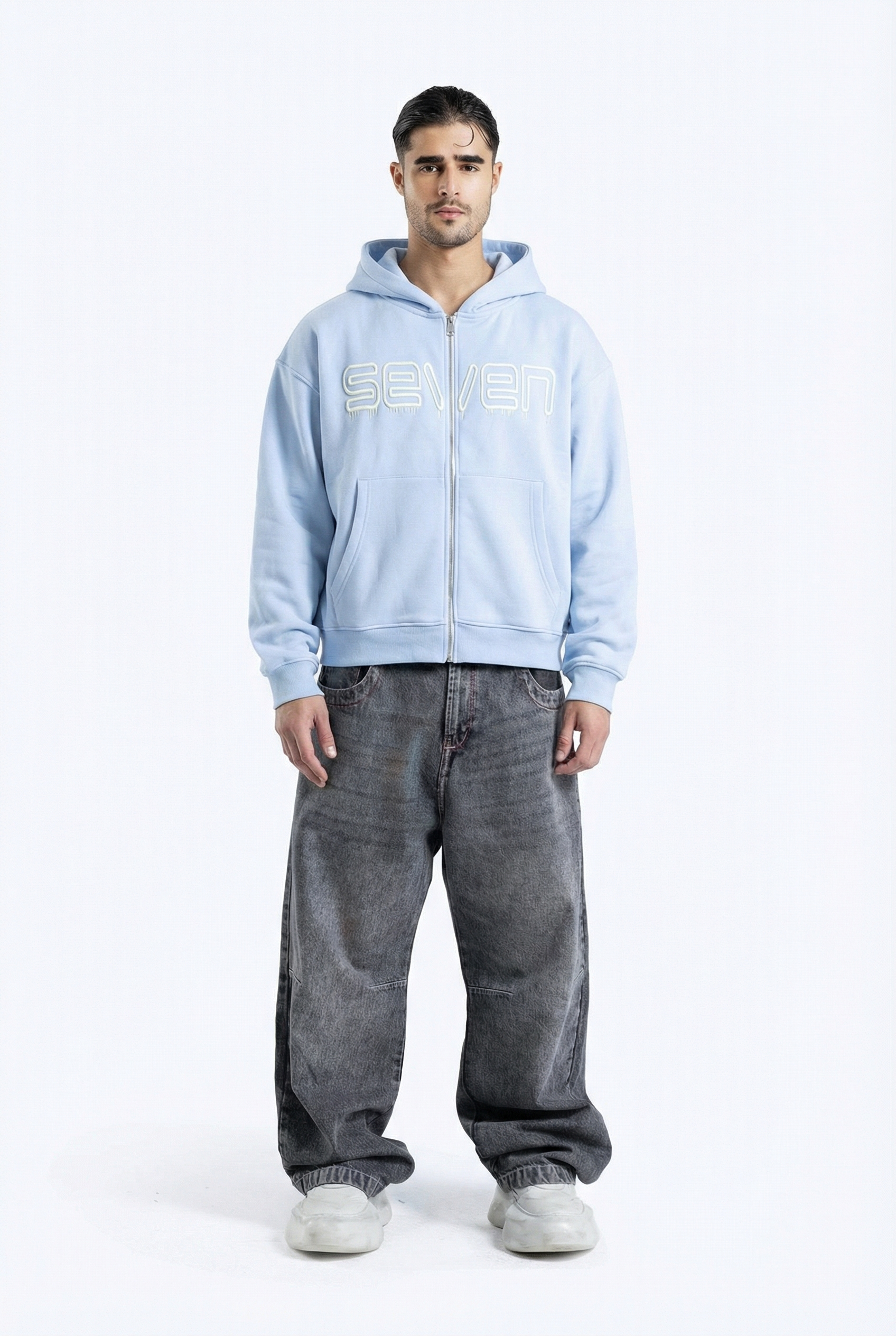 embroidered sweatshirt