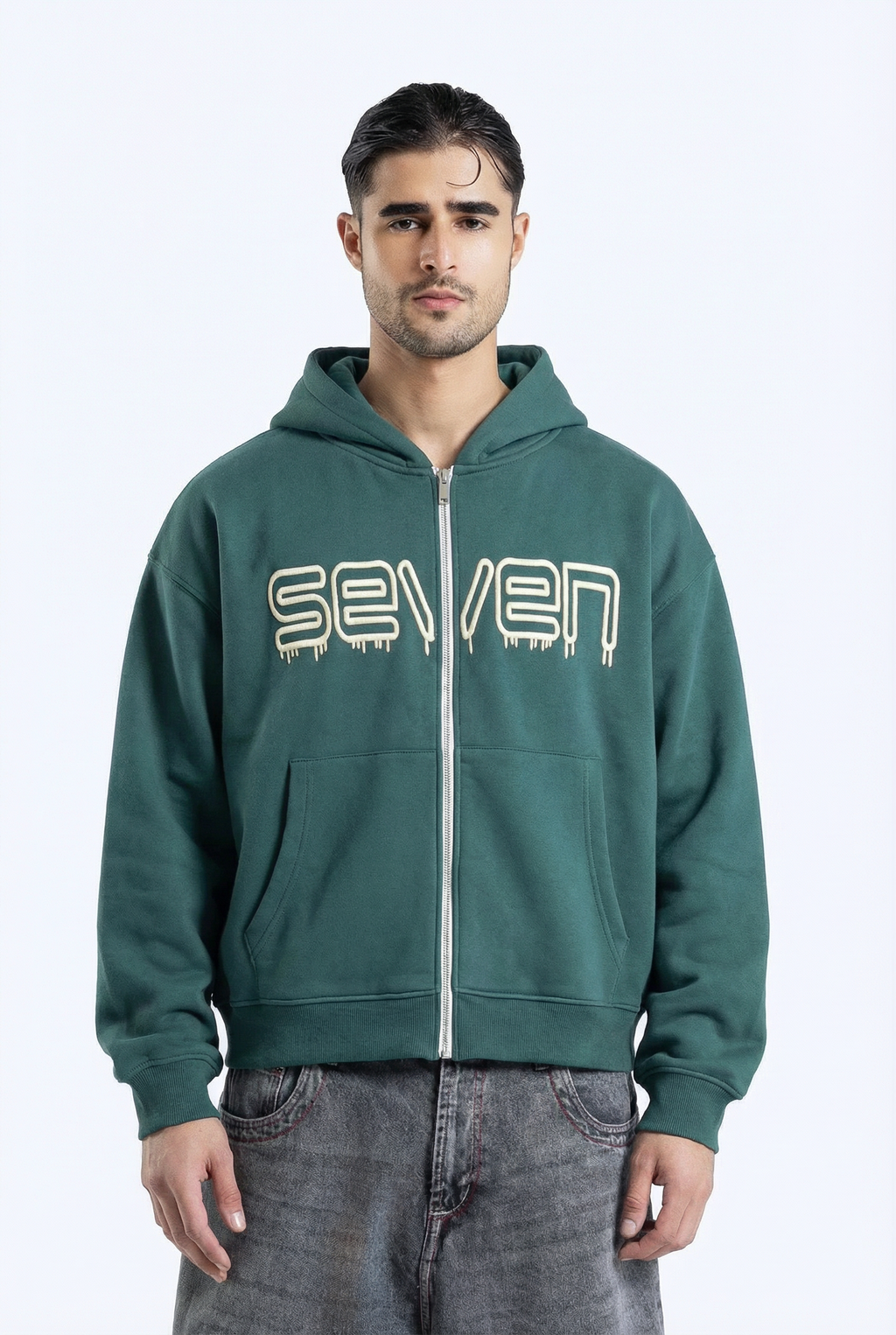 embroidered sweatshirt