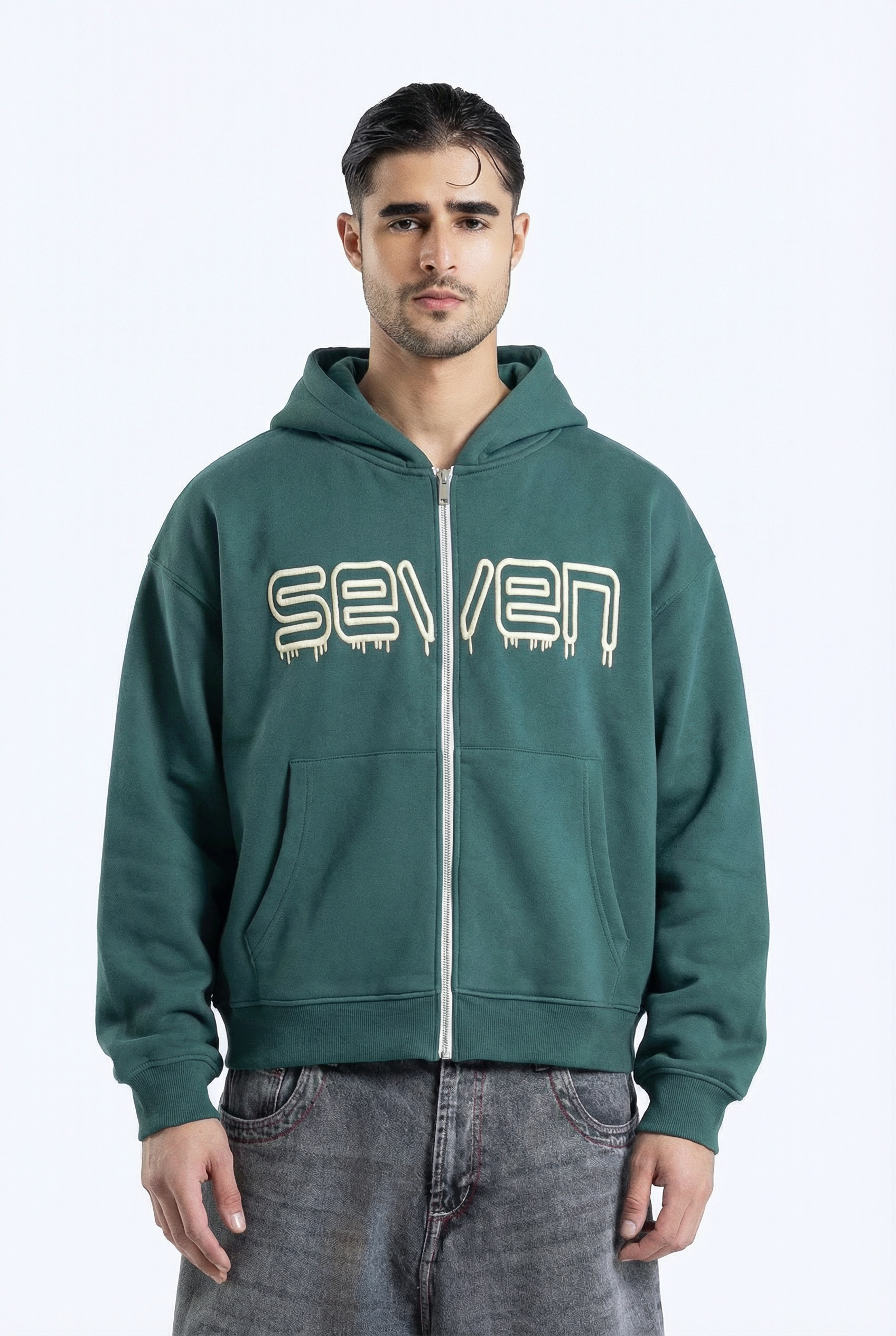 embroidered sweatshirt