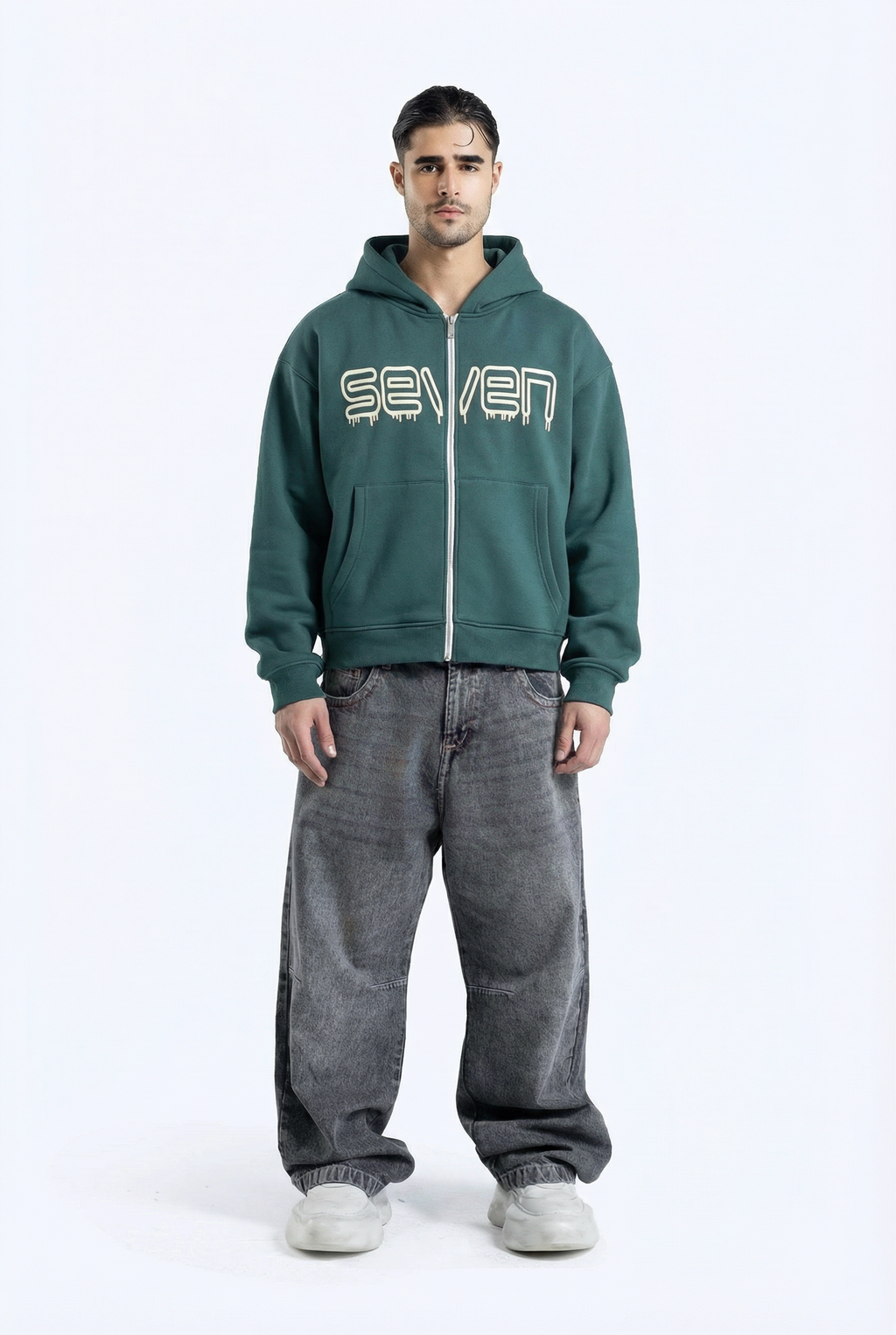 embroidered sweatshirt