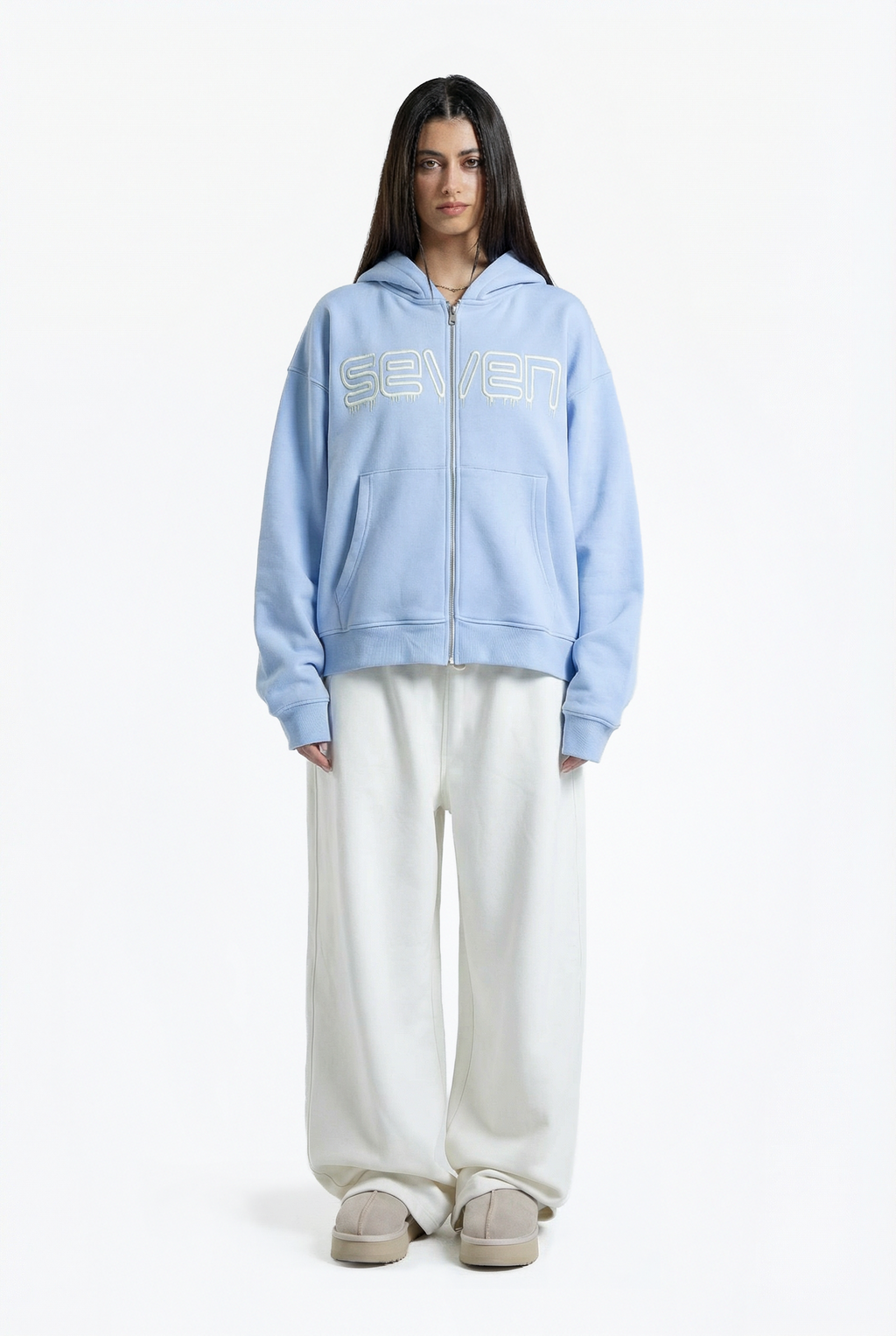 embroidered sweatshirt