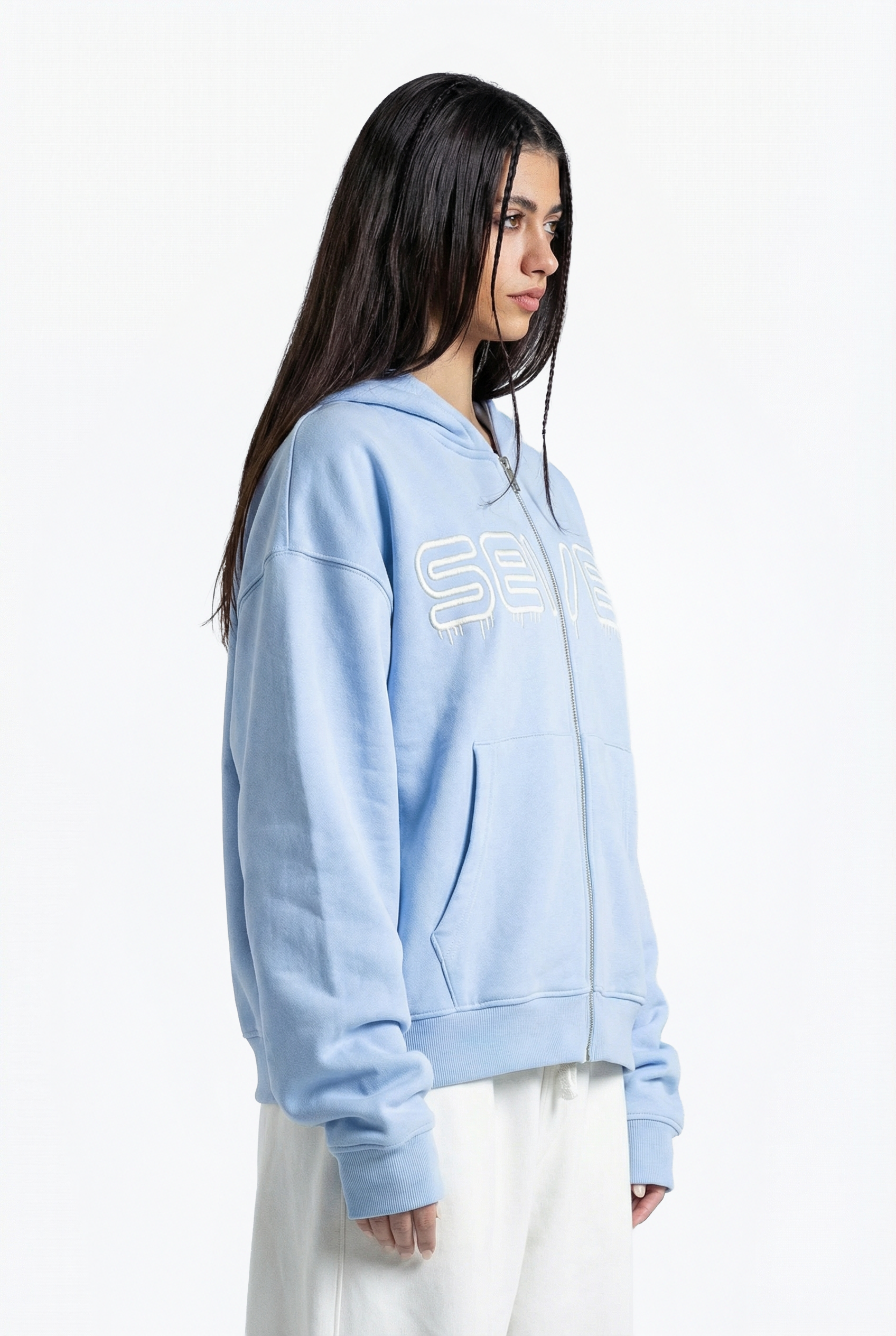 embroidered sweatshirt