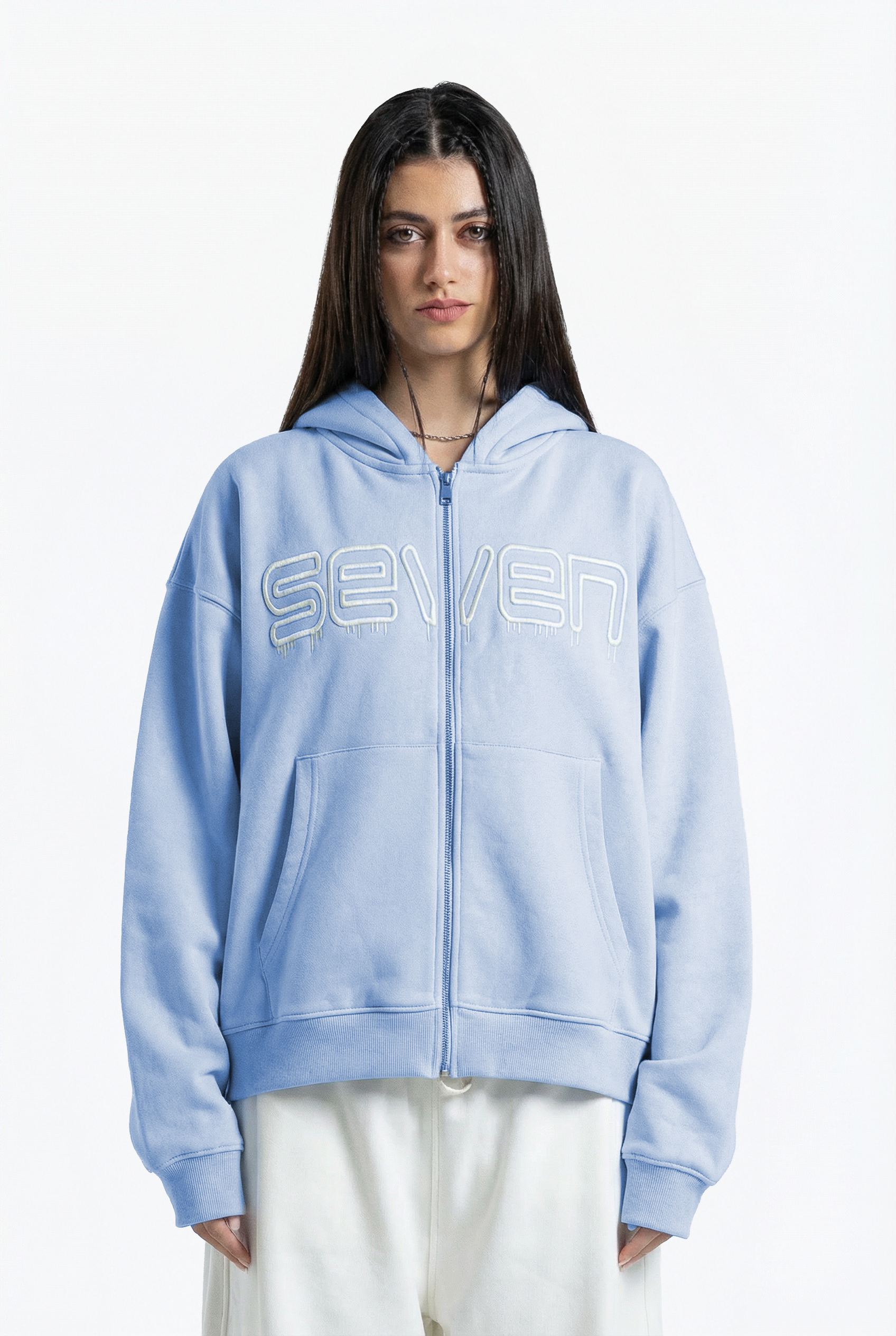 embroidered sweatshirt