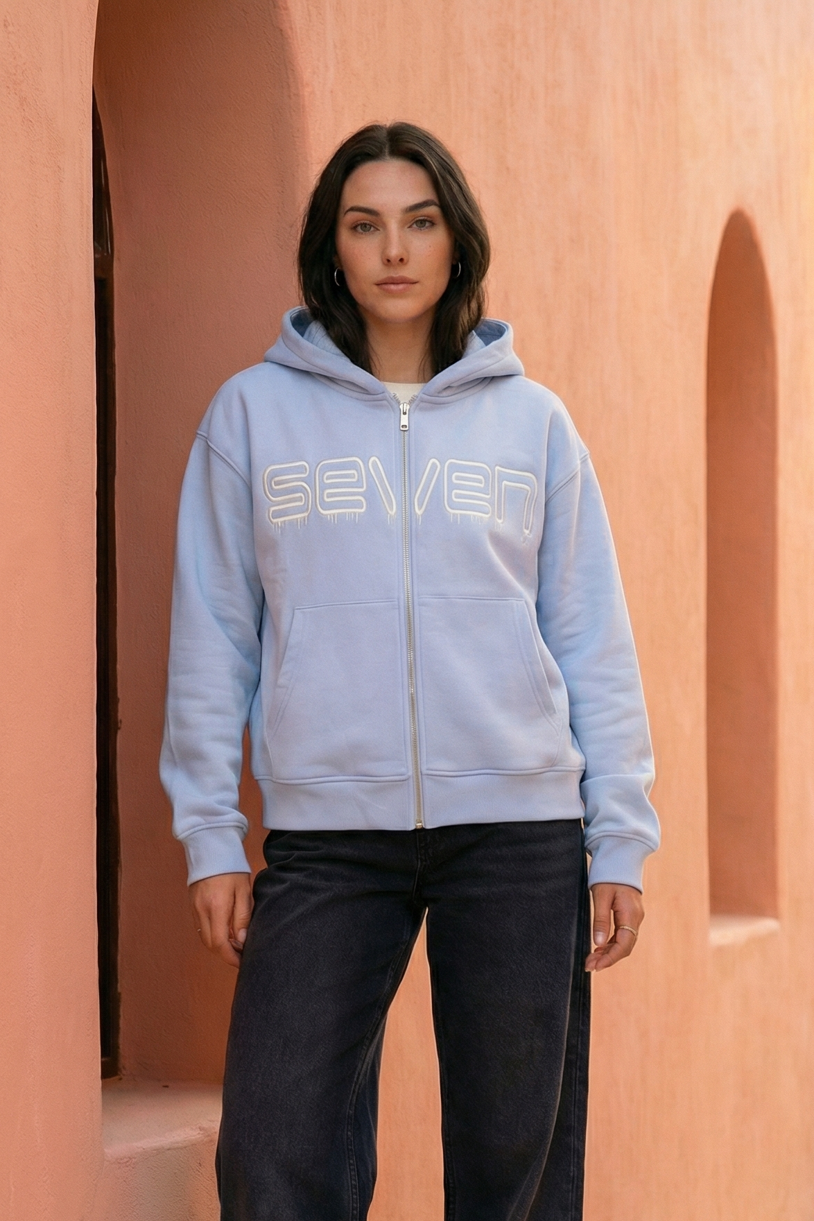 embroidered sweatshirt