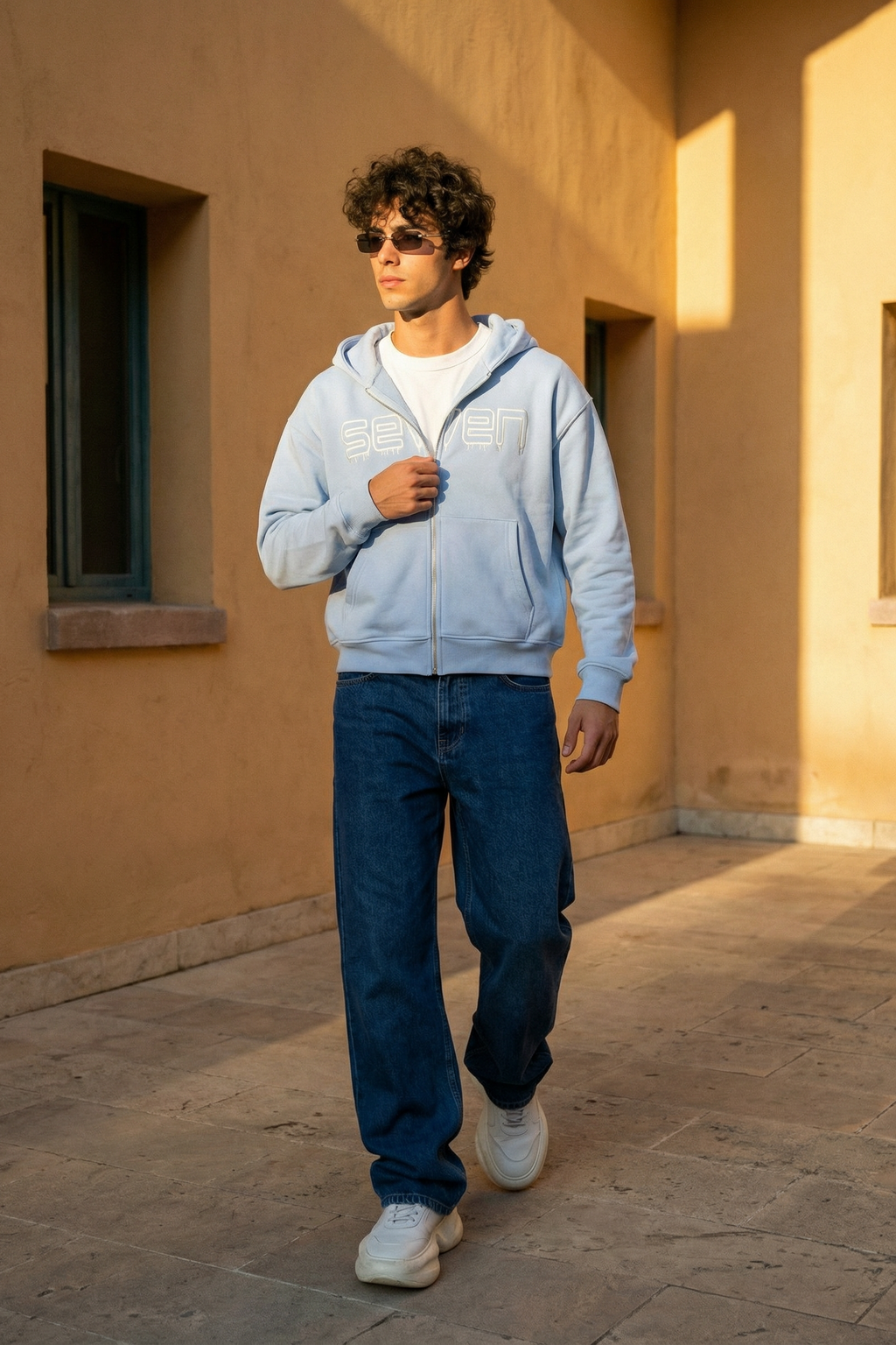 embroidered sweatshirt