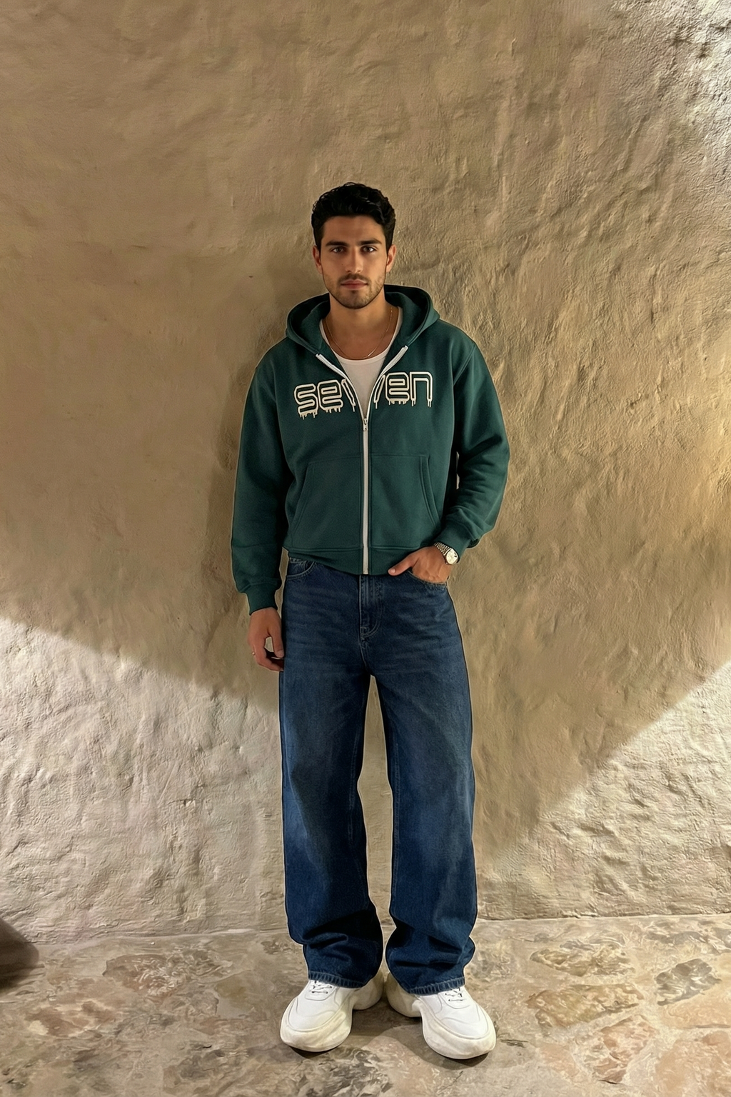 embroidered sweatshirt