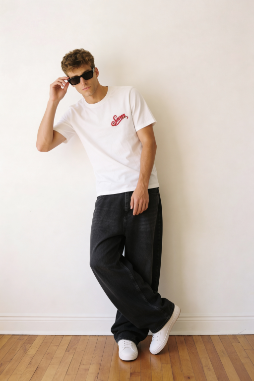 Summer leisure off white Tshirt