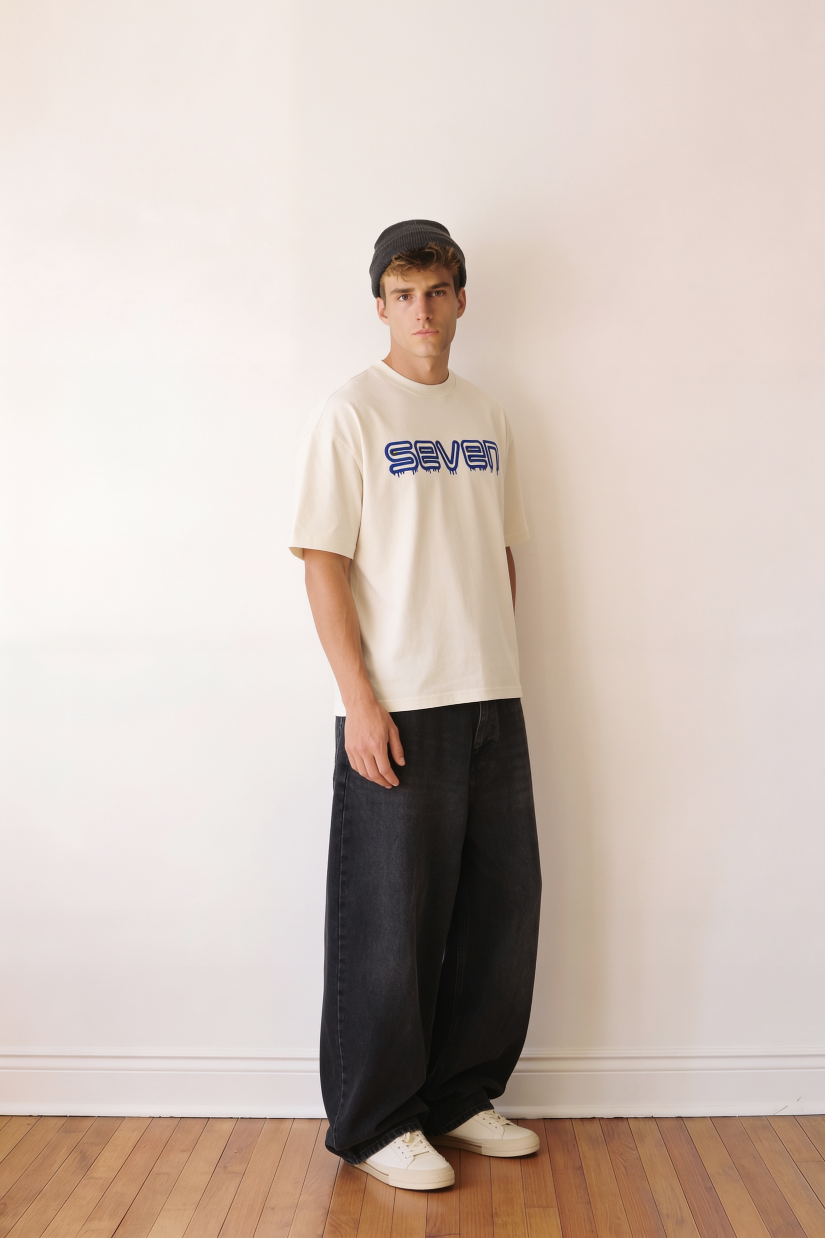 Men's White T-Shirt | SEVEN