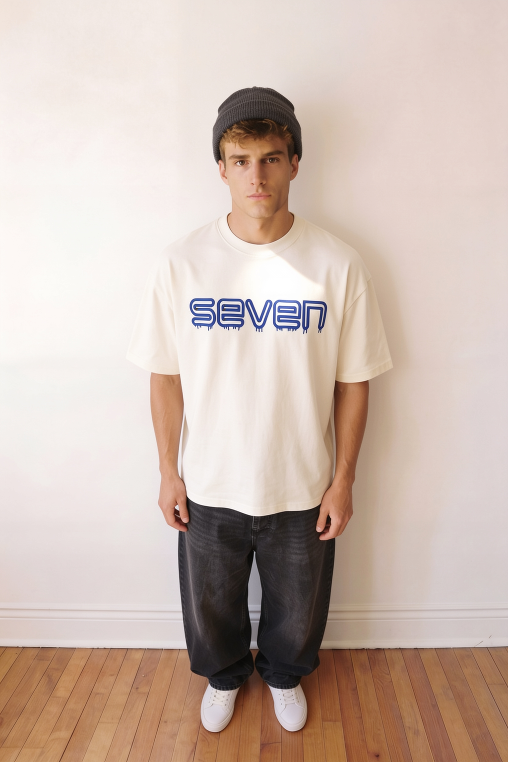 Men's White T-Shirt | SEVEN