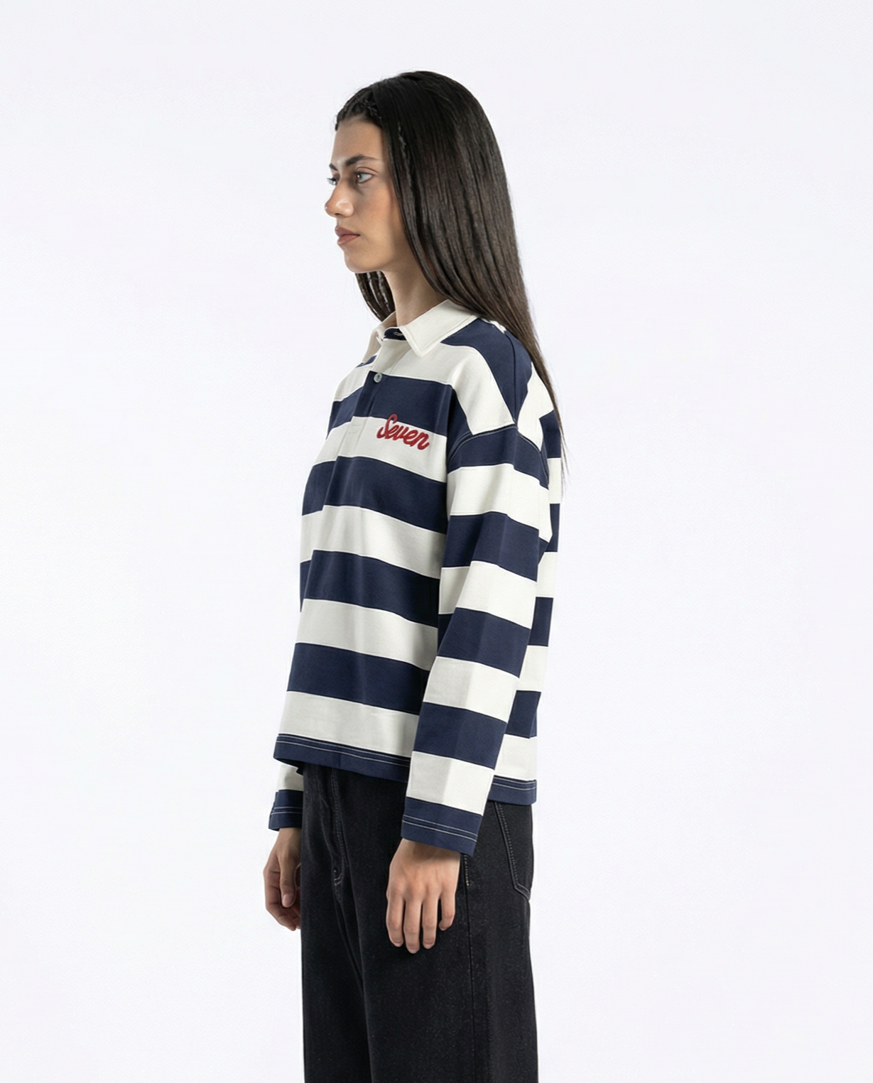 stripe sweatshirt