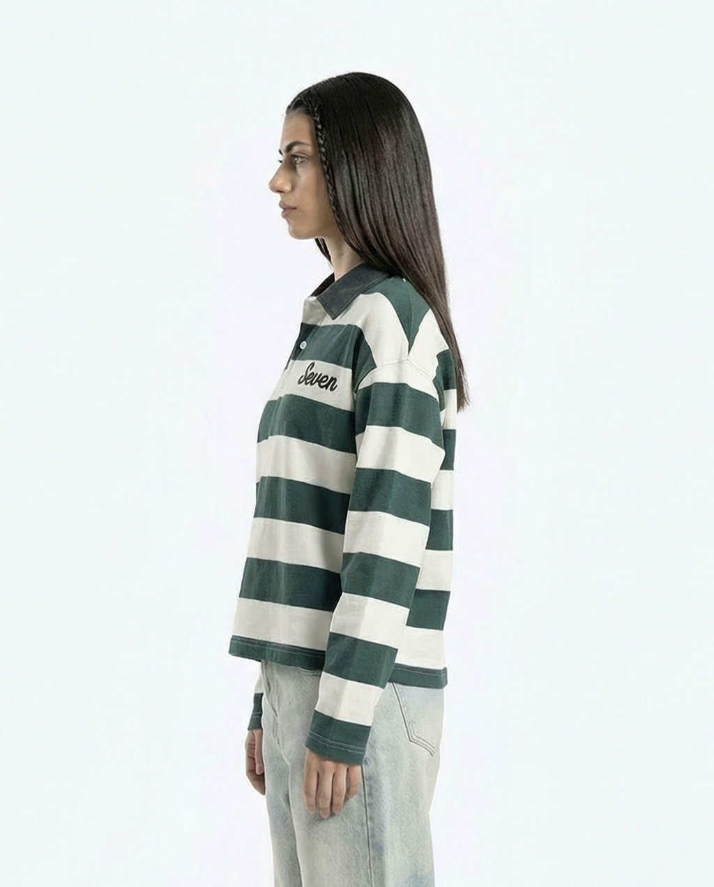 stripe sweatshirt