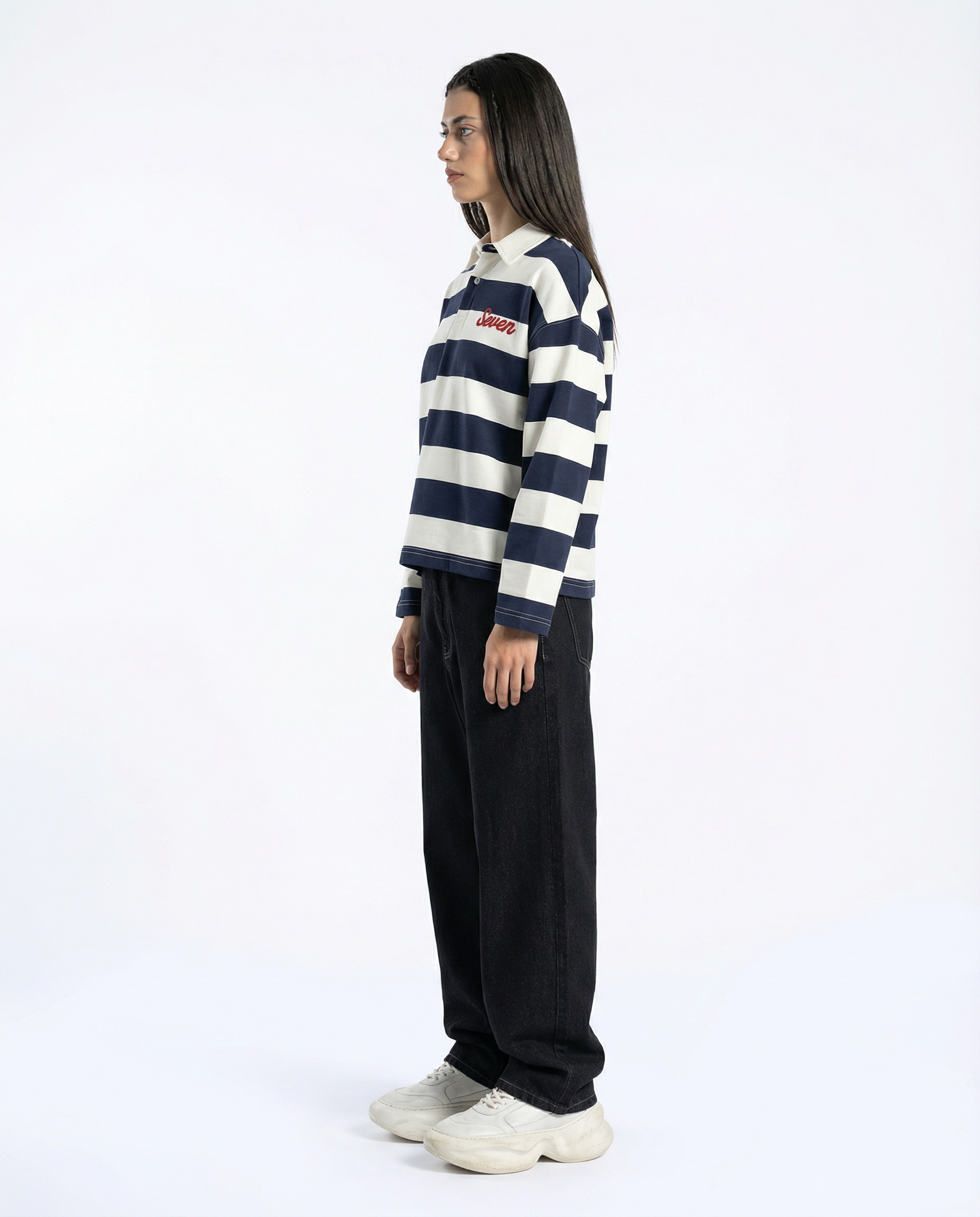 stripe sweatshirt