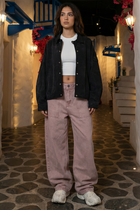 relaxed baggy fit denim