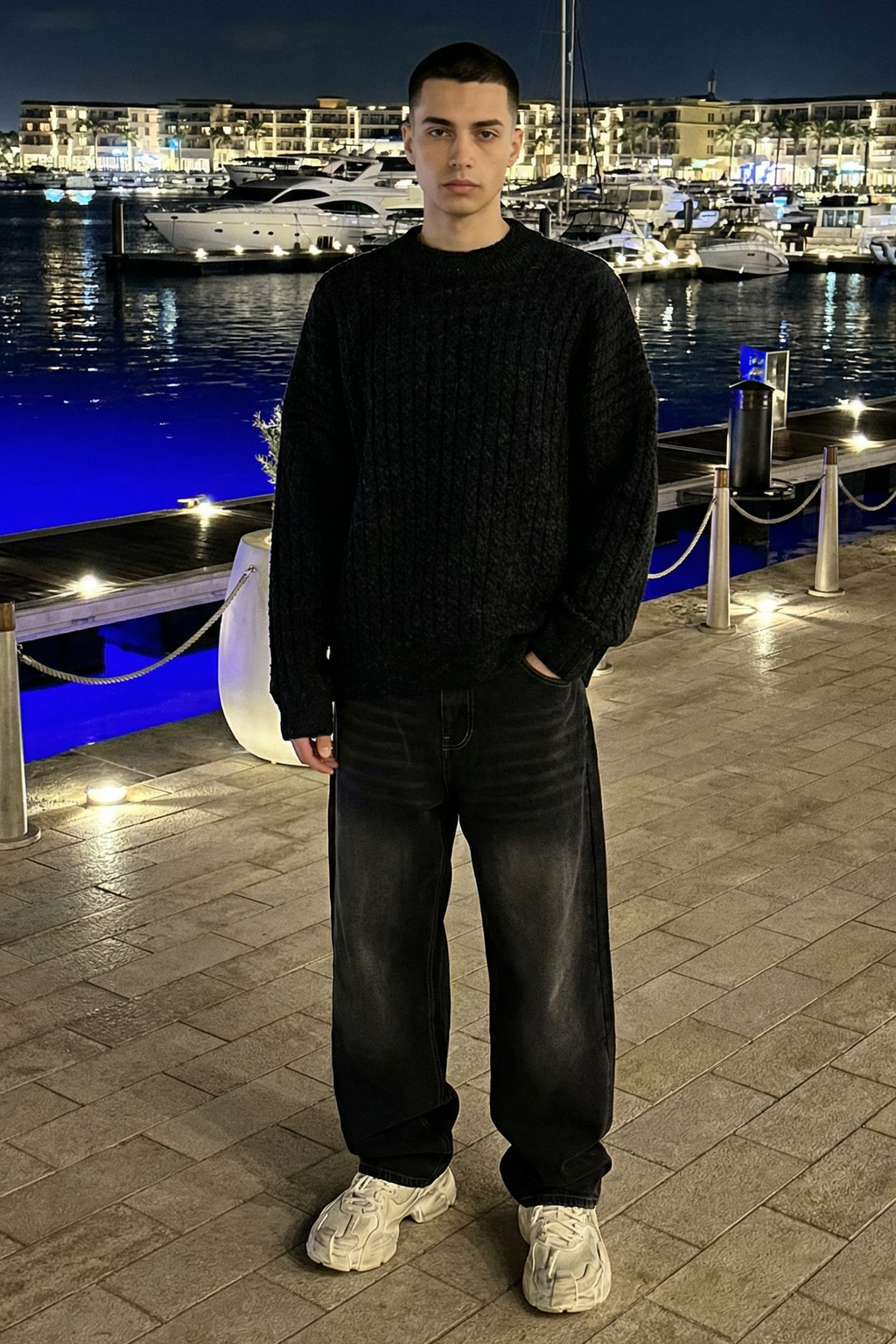 skater baggy fit denim