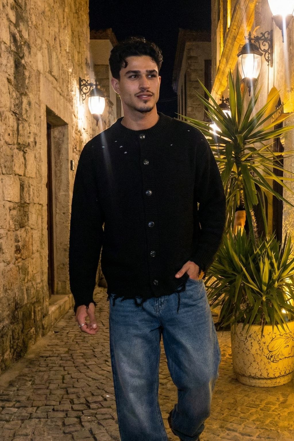 cropped fit knitwear