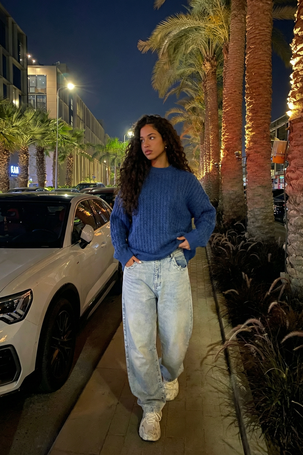 textured boxy fit knitwear