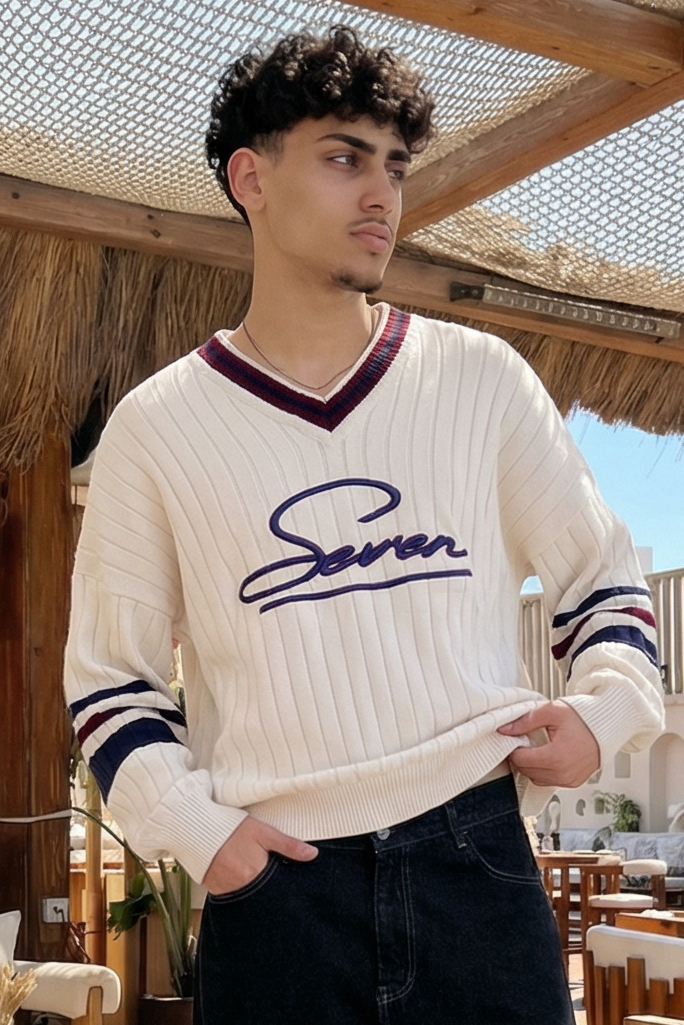 Relaxed fit knitwear