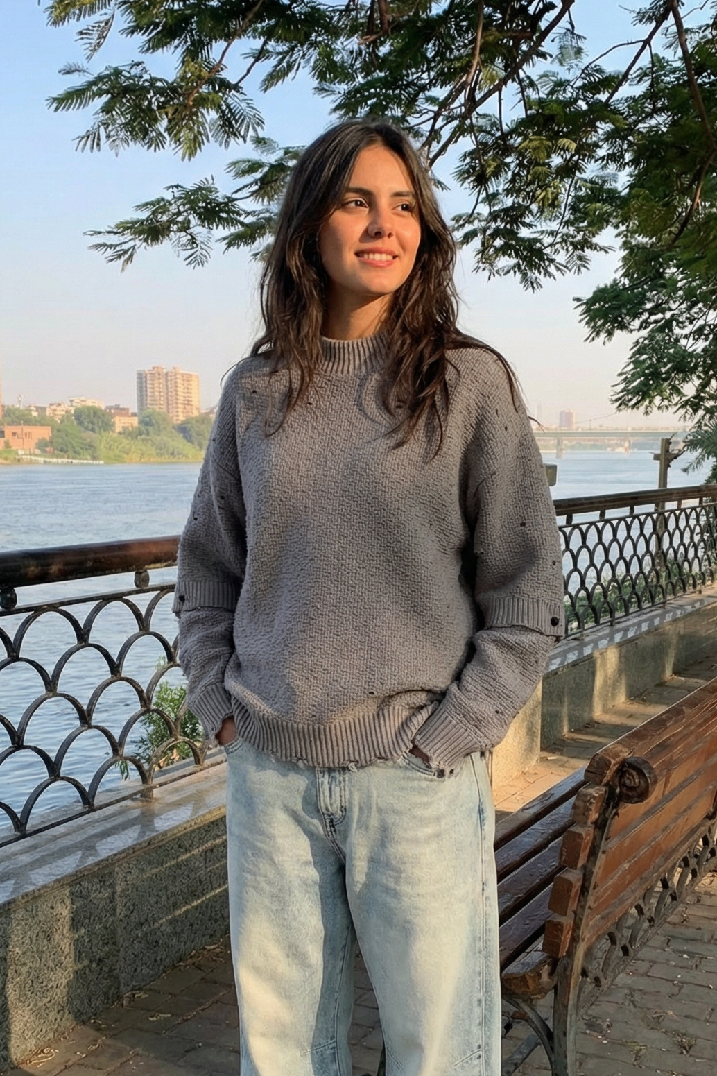 cropped fit knitwear