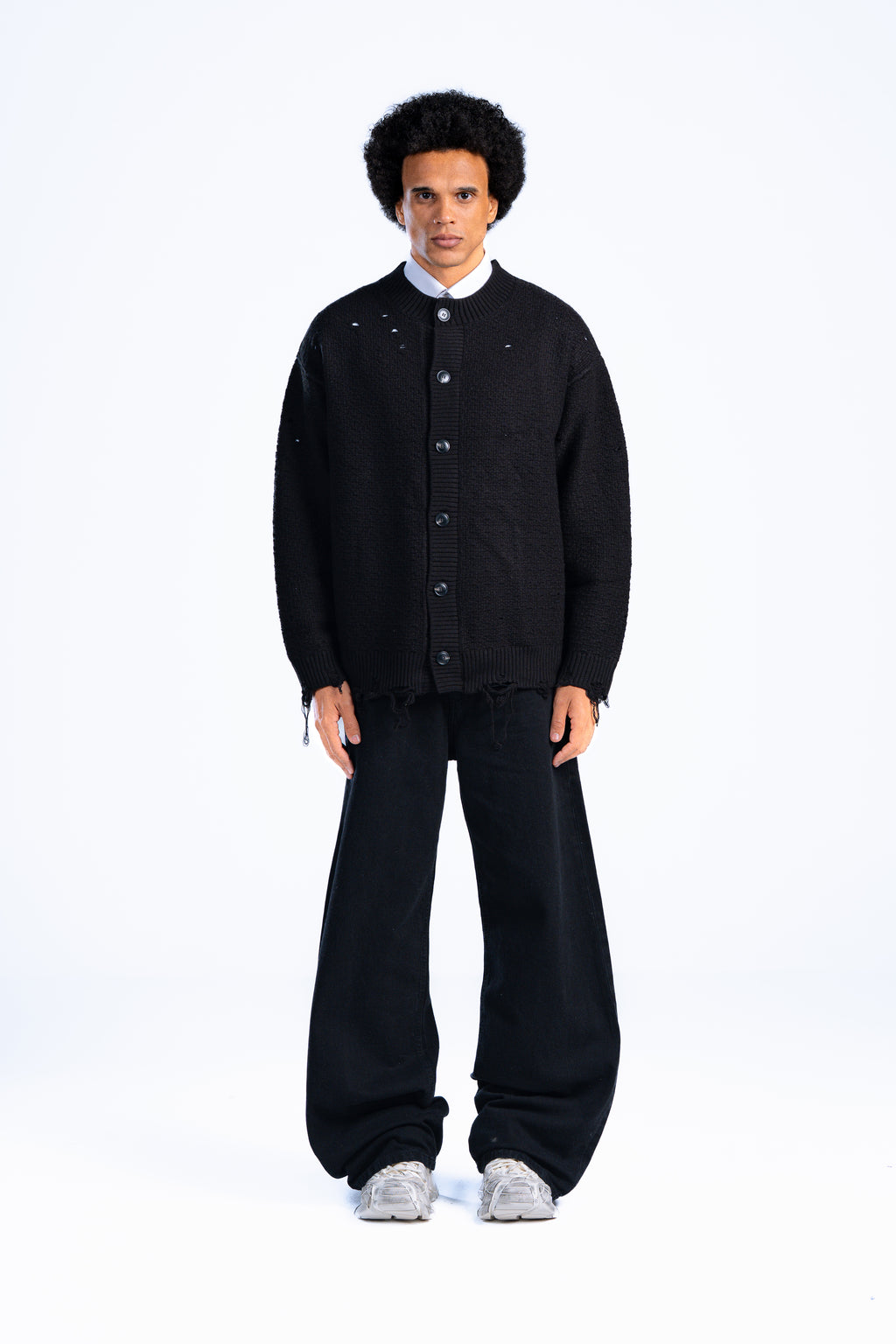 cropped fit knitwear