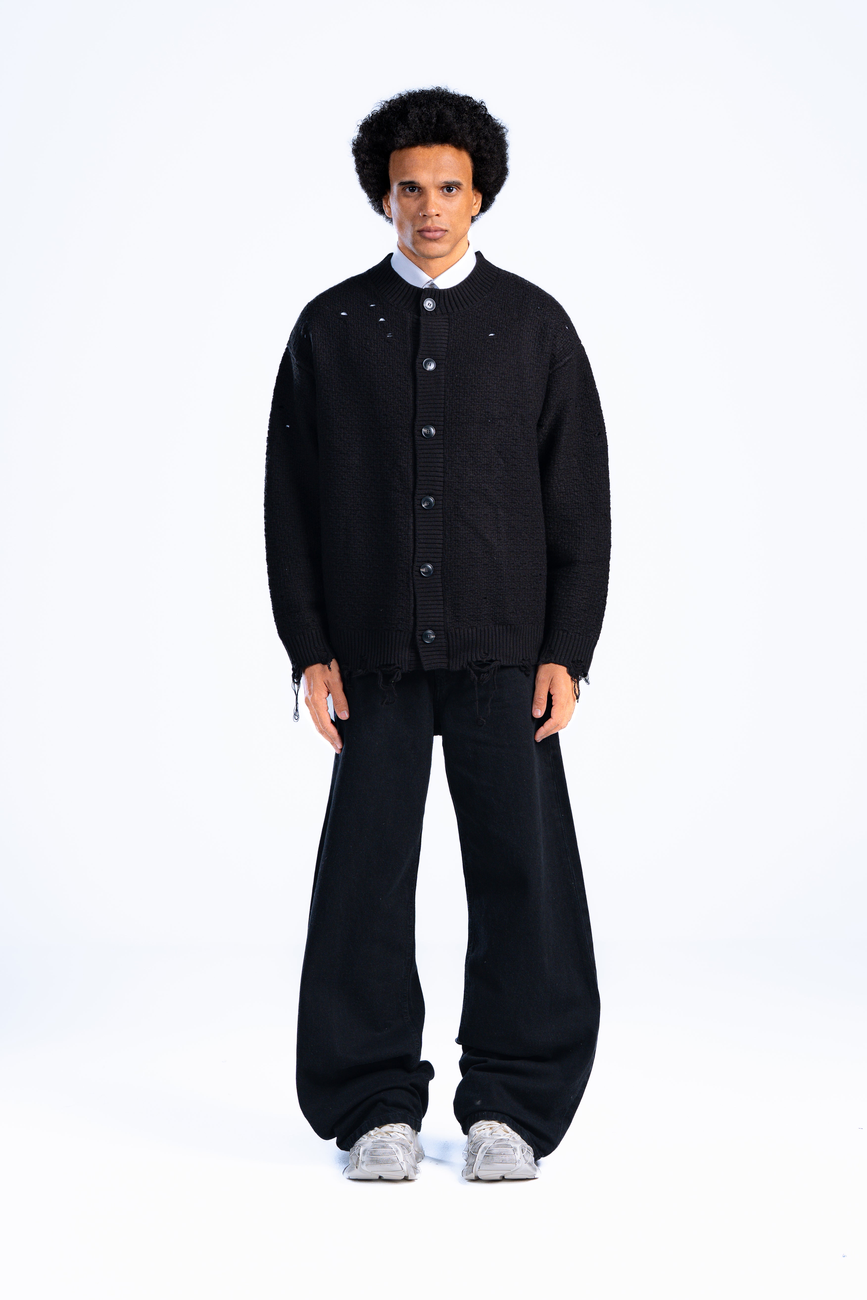 cropped fit knitwear