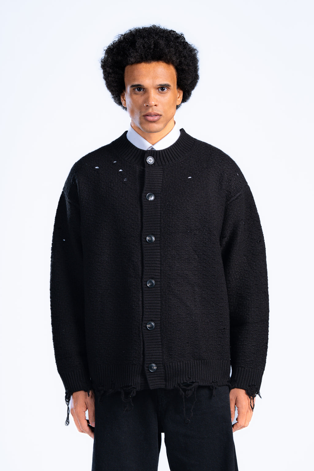 cropped fit knitwear