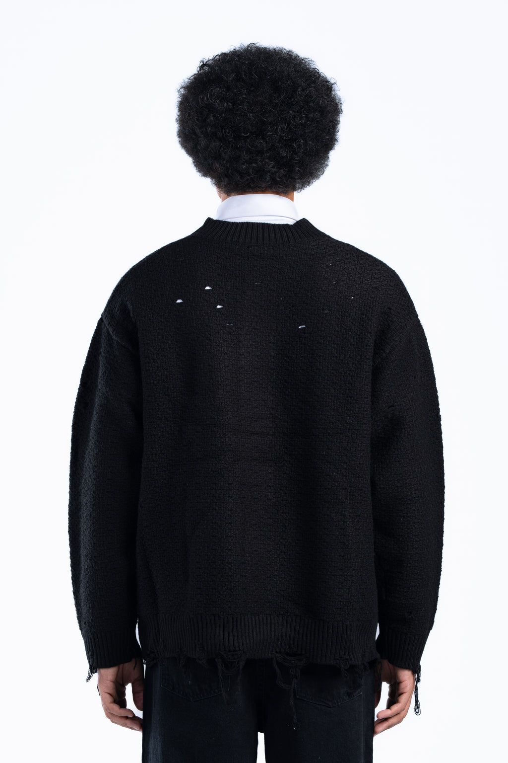 cropped fit knitwear