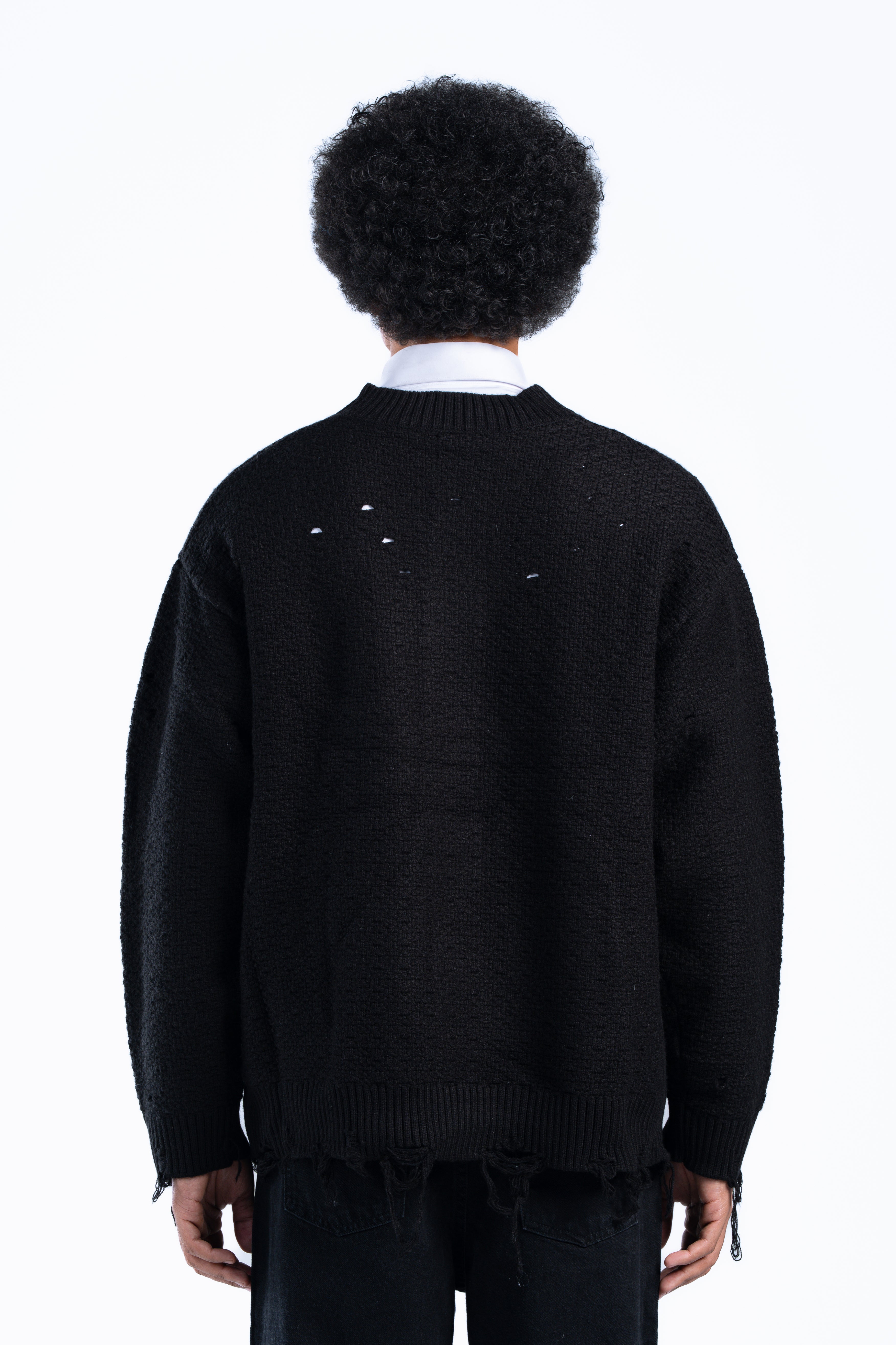 cropped fit knitwear