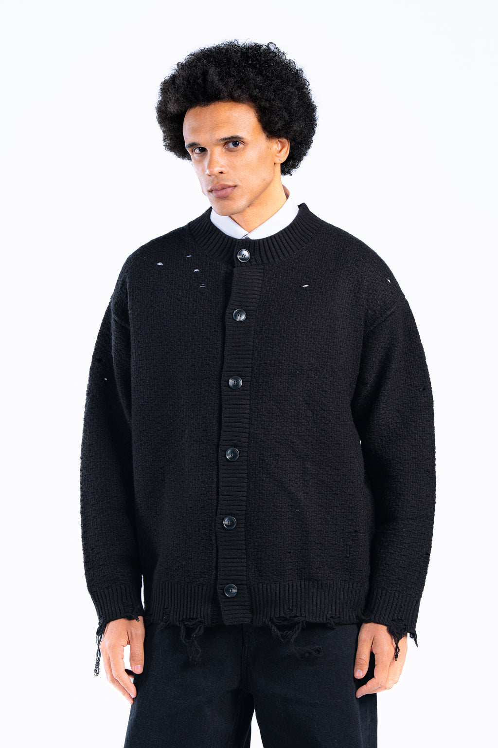 cropped fit knitwear