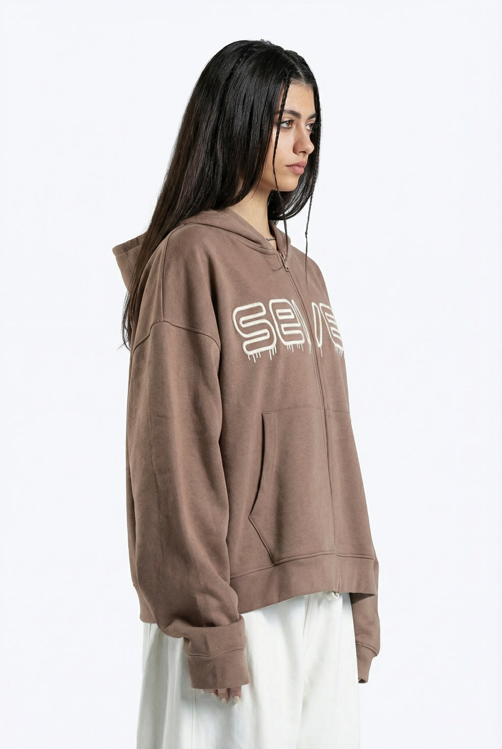 embroidered sweatshirt